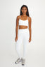 Staple Scrunch Legging | White