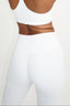 Staple Scrunch Legging | White
