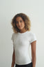 Fitted Tee White